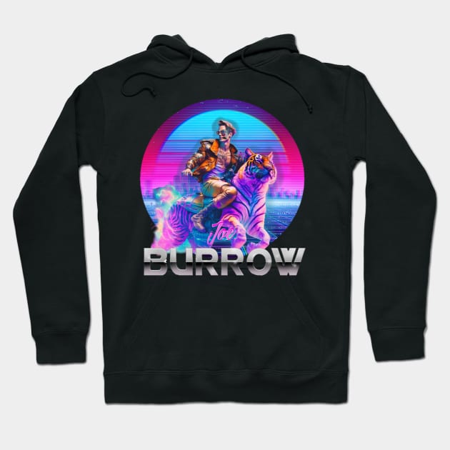 Joe Burrow 80s Hoodie by Carterboy